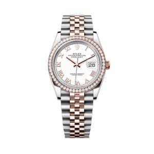 Rolex Datejust 36 126281rbr-0003 White Dial Jubilee Bracelet
