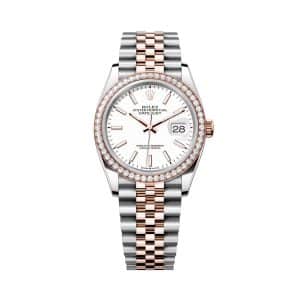 Rolex Datejust 36 126281rbr-0005 White Dial Jubilee Bracelet