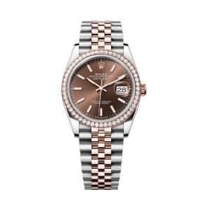 Rolex Datejust 36 126281rbr-0031 Chocolate Dial Jubilee Bracelet