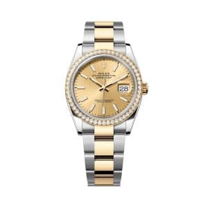 Rolex Datejust 36 126283rbr-0002 Champagne Dial Oyster Bracelet