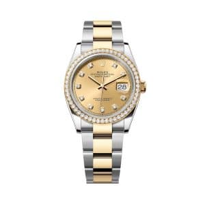 Rolex Datejust 36 126283rbr-0004 Champagne Dial Oyster Bracelet
