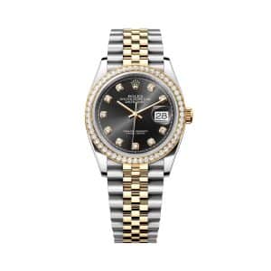Rolex Datejust 36 126283rbr-0007 Black Dial Jubilee Bracelet