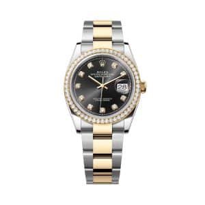 Rolex Datejust 36 126283rbr-0008 Black Dial Oyster Bracelet