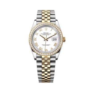 Rolex Datejust 36 126283rbr-0015 White Dial Jubilee Bracelet