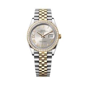 Rolex Datejust 36 126283rbr-0017 Silver Dial Jubilee Bracelet