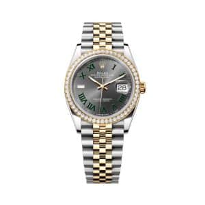 Rolex Datejust 36 126283rbr-0021 Slate Dial Jubilee Bracelet