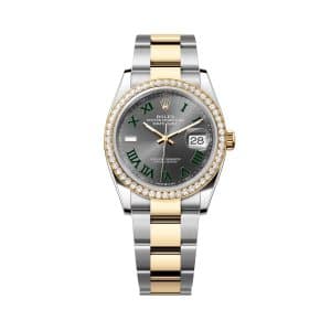 Rolex Datejust 36 126283rbr-0022 Slate Dial Oyster Bracelet