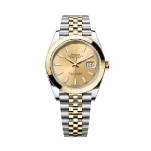Rolex Datejust 41 126303-0010 Chamapagne Dial Jubilee Bracelet
