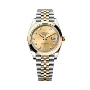 Rolex Datejust 41 126303-0012 Champagne Dial Jubilee Bracelet