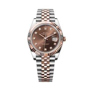 Rolex Datejust 41 126331-0004 Chocolate Dial Jubilee Bracelet
