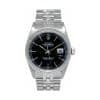 Rolex Datejust 16234 Black Index Dial Jubilee Bracelet 36mm Watch