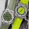 AP Green dial luxury watches for men