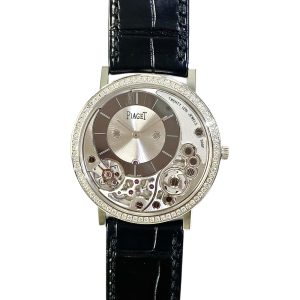 Piaget Altiplano 38mm 900P Manual White Gold G0A39112 GREY BLACK CROCODILE