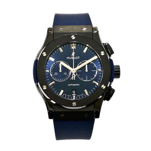 Hublot Classic Fusion Chrono 42mm  Ceramic 541.CM.7170.RX BLUE BLUE RUBBER