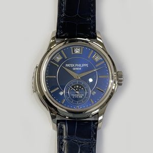 Patek Philippe Minute RepeaterTourbillon Perpetual Calendar Manual Winding 5207G-001 BLUE BLUE CROCODILE