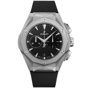 Hublot Classic Fusion Chrono 41mm Orlinski Titanium - Limited Edition of 500 549.NI.1270.RX.ORL23 BLACK BLACK RUBBER