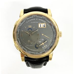 A. Lange & Söhne Lange 1 Time Zone 42mm Rose Gold Manual Winding 116.033 GREY BROWN CROCODILE