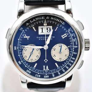 A. Lange & Söhne Datograph 39mm Platinum Manually Winding 403.035 BLACK BLACK CROCODILE