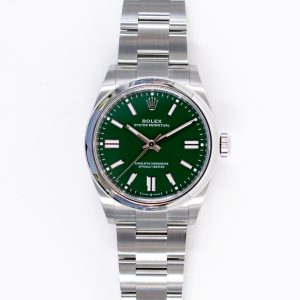 Rolex Oyster Perpetual 41mm Steel 134300 GREEN OYSTER