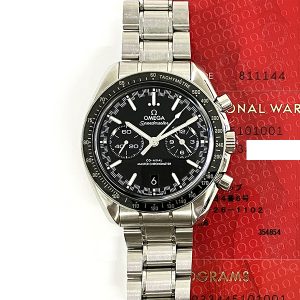 Omega Speedmaster Racing 44.25mm Chronograph Stainless Steel 329.33.44.51.01.001 BLACK STEEL