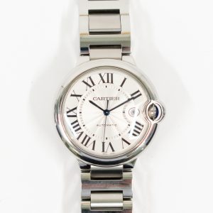 Cartier Ballon Bleu Large 42mm - Steel W69012Z4 SILVER ROMAN STEEL