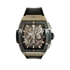 Hublot Spirit of Big Bang 42mm Titanium Ceramic 642.NM.0170.RX SKELETON BLACK RUBBER