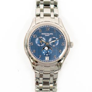 Patek Philippe Complications Annual Calendar 38mm Moonphase - Steel 4947/1A-001 BLUE STEEL