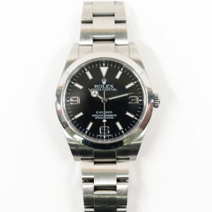 Rolex Explorer 39mm Steel 214270 BLACK OYSTER
