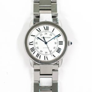 Cartier Ronde Solo 36mm Steel WSRN0012 SILVER ROMAN STEEL