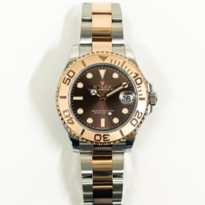 Rolex Yacht-Master 37mm Steel and Rose Gold 268621 CHOCOLATE OYSTER