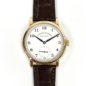 A. Lange & Söhne 1815 38mm Rose Gold Manual Winding 235.032 WHITE BROWN CROCODILE