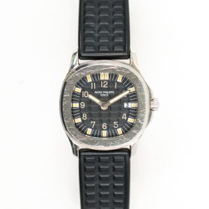 Patek Philippe Aquanaut 26mm Quartz Stainless Steel 4960A-010 BLACK BLACK RUBBER