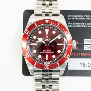 Tudor Black Bay 58 39mm Stainless Steel 7939A1A RED STEEL