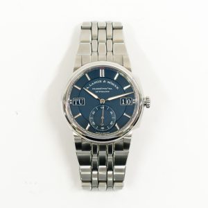 A. Lange & Söhne Odysseus 40.5mm Stainless Steel Self Winding 363.179 BLUE STEEL
