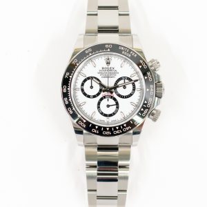 Rolex Daytona Steel Ceramic Bezel 126500LN WHITE OYSTER