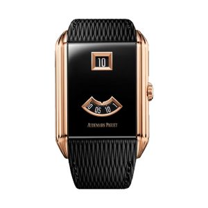 Audemars Piguet Remaster02 Selfwinding 18K Sand Gold Asymmetrical Neo-Frame Jumping Hour Black PVD Dial 41mm 15245OR.OO.A206VE.01