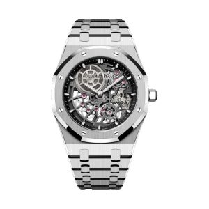 Audemars Piguet Royal Oak Selfwinding Flying Tourbillon Extra-Thin RD#3 18K White Gold Openworked 39mm 16204BC.OO.1240BC.01