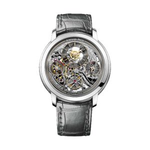 Audemars Piguet Jules Audemars Tourbillon Openworked 950 Platinum Anthracite Skeleton Dial 41mm 26143PT.OO.D005CR.01