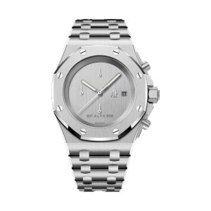 Audemars Piguet Royal Oak Offshore Chronograph 1017 ALYX 9SM Matthew Williams 18K White Gold Minimalist Dial 42mm 26238BC.OO.2000BC.01