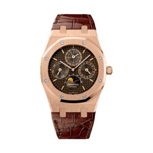 Audemars Piguet Royal Oak Perpetual Calendar 18K Rose Gold Silver Dial 39mm 26252OR.OO.D092CR.01
