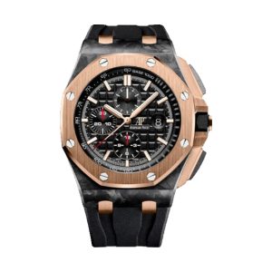 Audemars Piguet Royal Oak Offshore Chronograph 'QE II Cup 2016 Limited Edition' Forged Carbon & 18K Rose Gold 44mm 26406FR.OO.A002CA.01