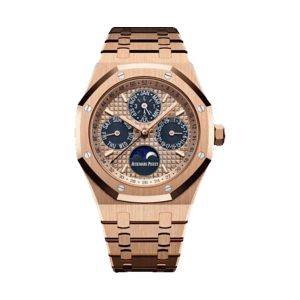 Audemars Piguet Royal Oak Perpetual Calendar 'Latin America Edition' 18K Rose Gold Green Dial 41mm 26584OR.OO.1220OR.01