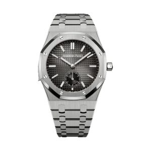 Audemars Piguet Royal Oak Minute Repeater Supersonnerie Titanium Grey 'Grande Tapisserie' Dial 42mm 26591TI.OO.1252TI.03
