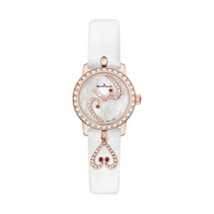 Blancpain Ladybird Ultraplate Diamond 18K Red Gold Satin 21.5mm 0063A-2954-63A
