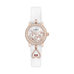 Blancpain Ladybird Ultraplate Diamond 18K Red Gold MOP 21.5mm 0063B-2954-63A