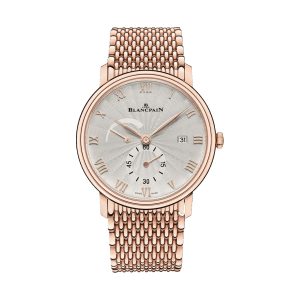 Blancpain Villeret Ultraplate Power Reserve 18K Red Gold 40mm 6606A-3642-MMB