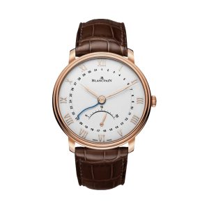 Blancpain Villeret Ultraplate Date Retrograde 18K Red Gold Leather 40mm 6653Q-3642-55B