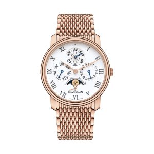 Blancpain Villeret Quantieme Perpetuel 8 Jours 18K Red Gold 42mm 6659-3631-MMB