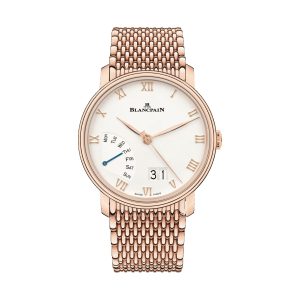 Blancpain Villeret Grande Date Jour Retrograde 18K Red Gold 40mm 6668-3642-MMB