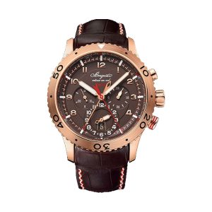 Breguet Type XXII 3880 Transatlantique Flyback Chronograph 10Hz 18K Rose Gold 44mm 3880BR/Z2/9XV
